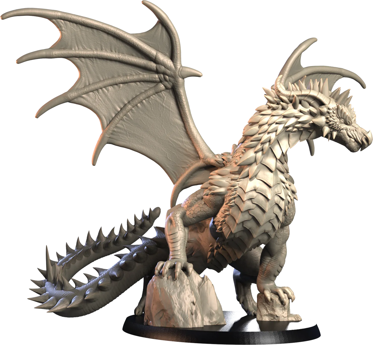 3D IPStudios - Dragons Worlds #2 - Fyrgolos - DnD/TTRPG Figure/Miniature