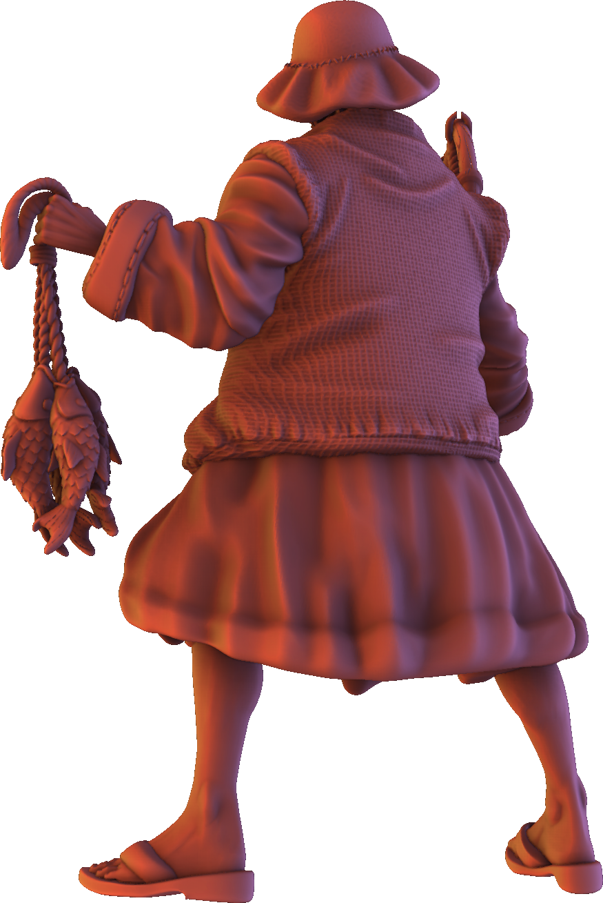 Forged Path - Willowbrook Underworld - Fisherman - DnD/TTRPG Figure/Miniature