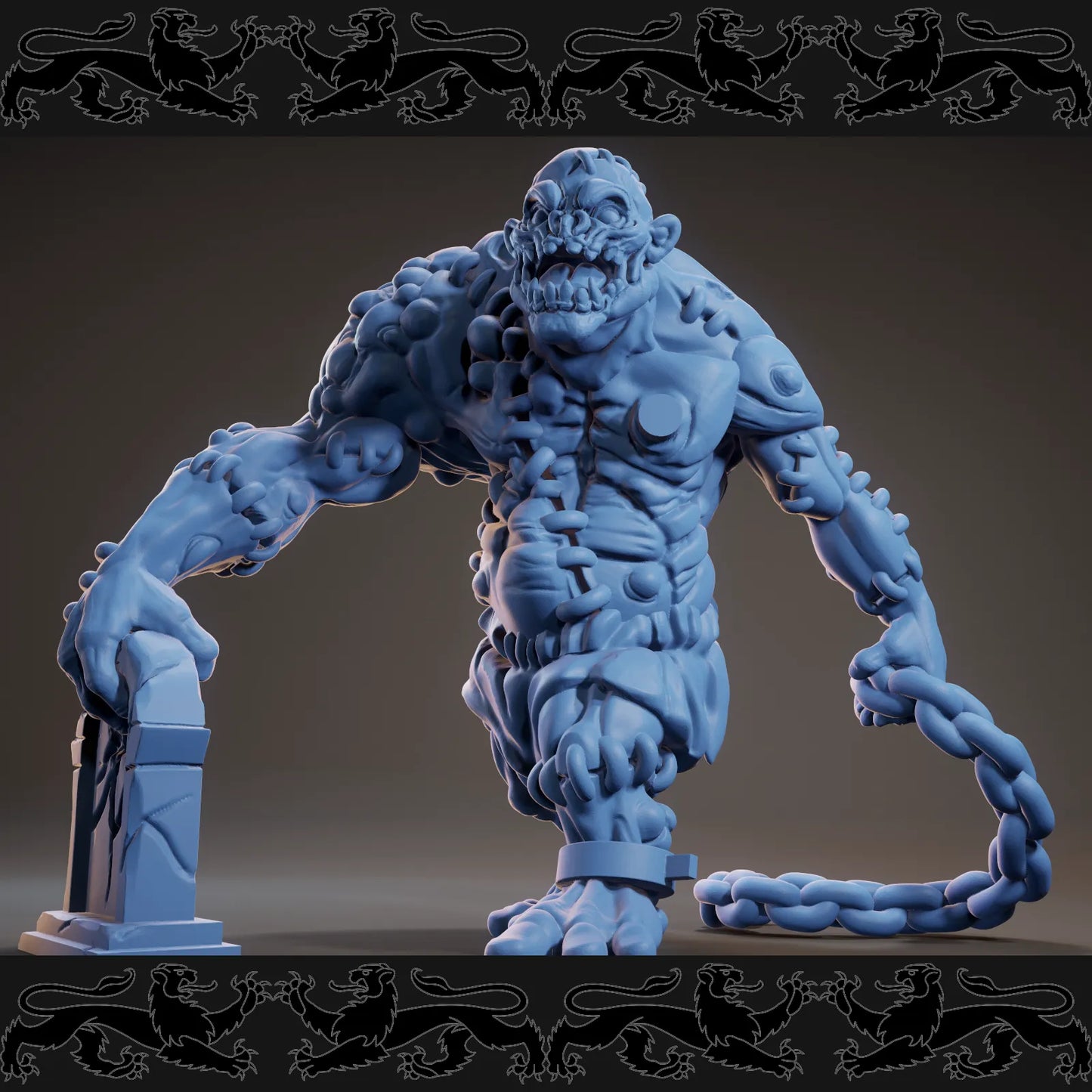 Brayan Nafarrate - Bestiary #3 - Flesh Golem - DnD/TTRPG Figure/Miniature