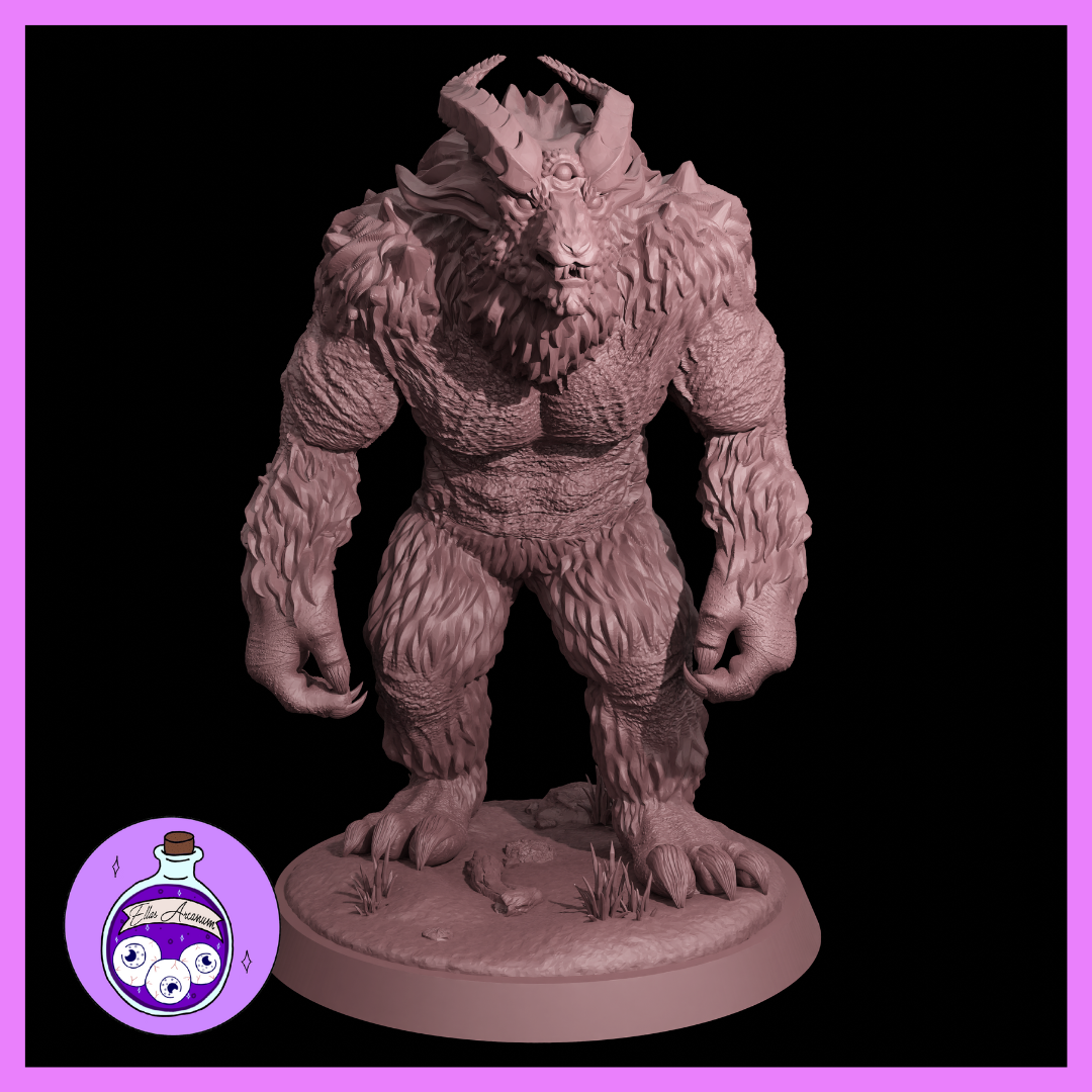Ella's Arcanum - Wild Hunt - Forest Fiend - DnD/TTRPG Figure/Miniature