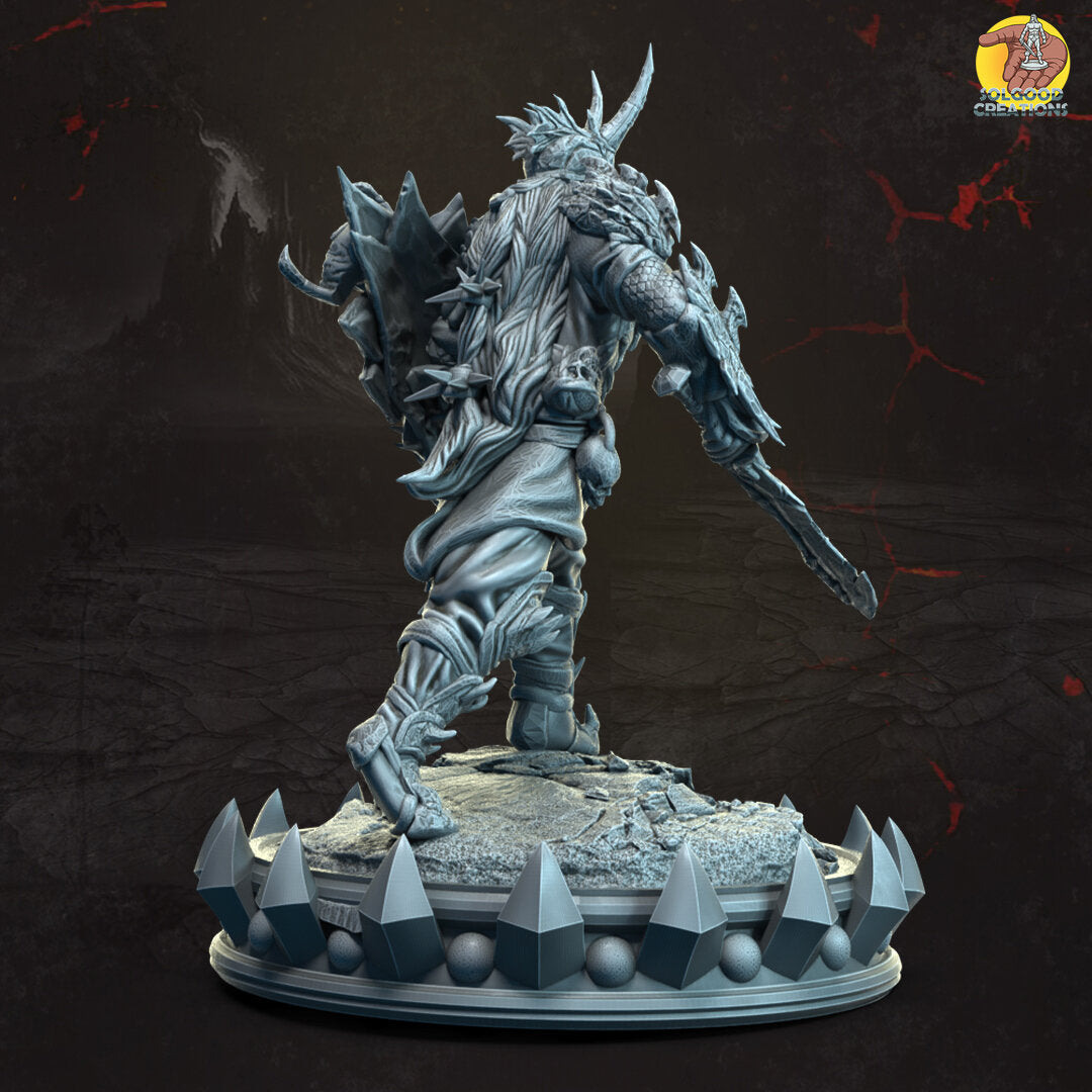 Solgoodcreations - Demon's Court - Demon Champion - DnD/TTRPG Figure/Miniature