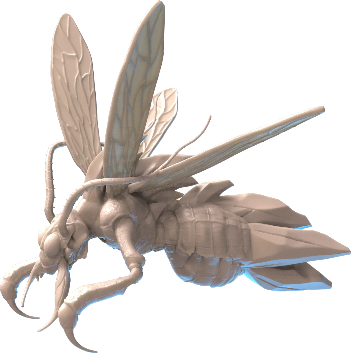 Sync Ratio - Shiverclaws - Giant Hornet #1 - DnD/TTRPG Figure/Miniature