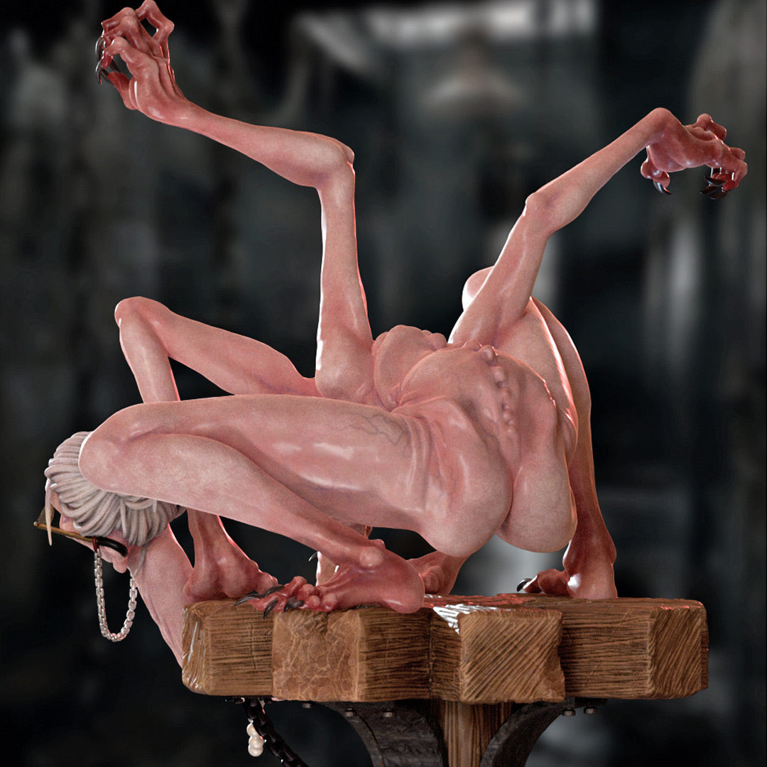 Silvia Corso - Creepytales - Grandmother - 75mm Pin Up/Figure/Model/Diorama