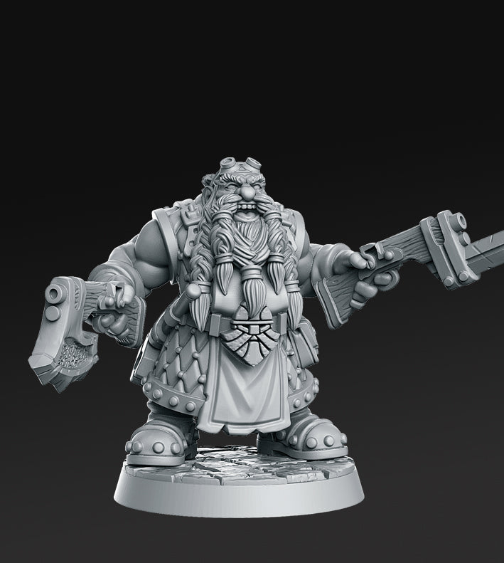 RN Estudio - Time to Hunt #2 - Grangir Thunderclap - DnD/TTRPG Figure/Miniature