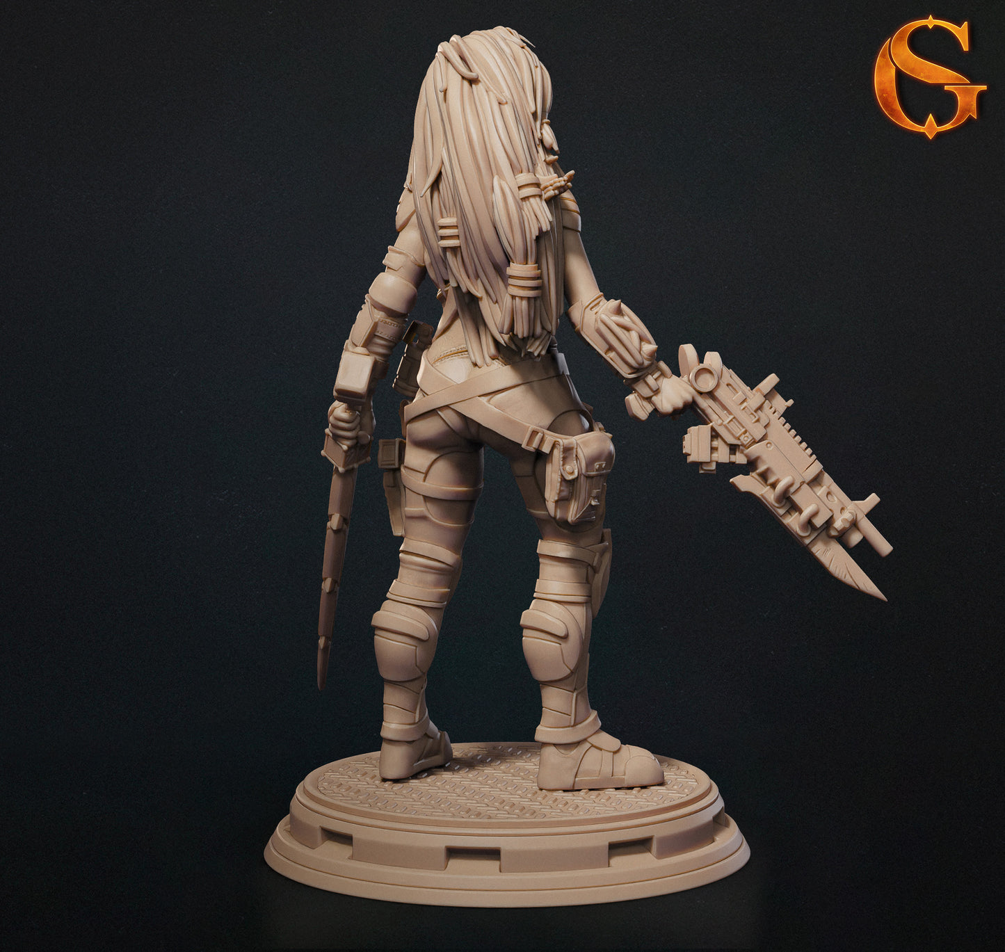 Solgoodcreations - Pirate Queen - DnD/TTRPG Figure/Miniature