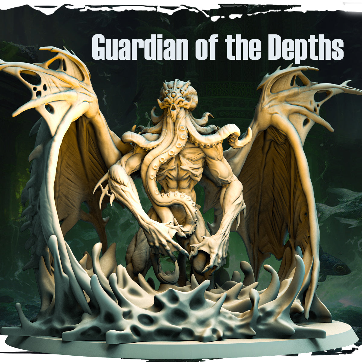 Monolith Arts - Terror on Cursed Waters - Depths Guardian - DnD/TTRPG Figure/Miniature