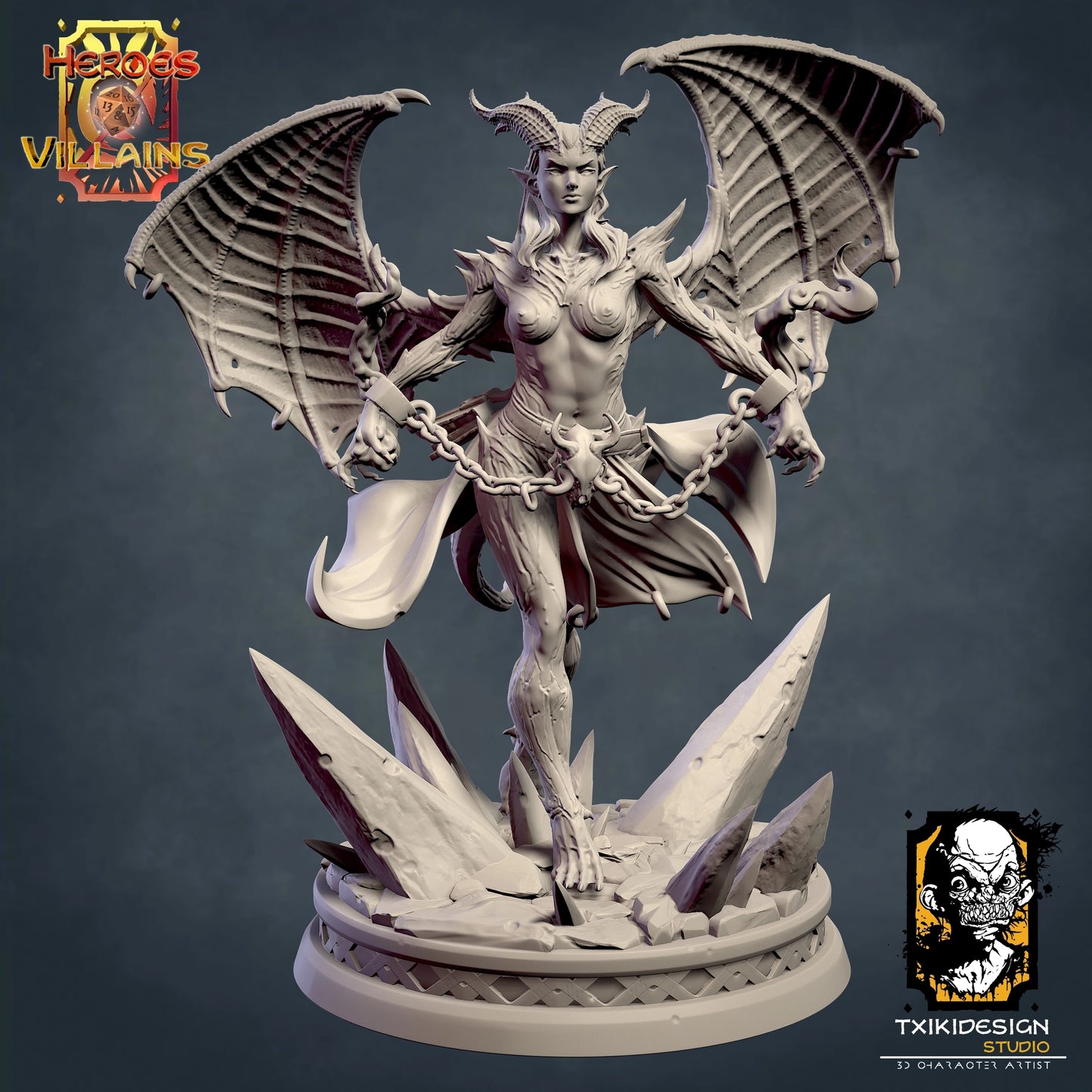 Javier Tejedor - Succubus - DnD/TTRPG Figure/Miniature
