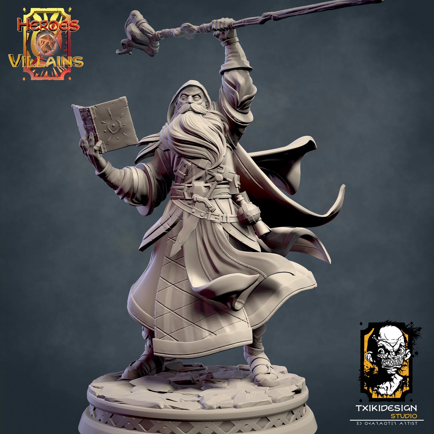 Javier Tejedor - Wizard - DnD/TTRPG Figure/Miniature