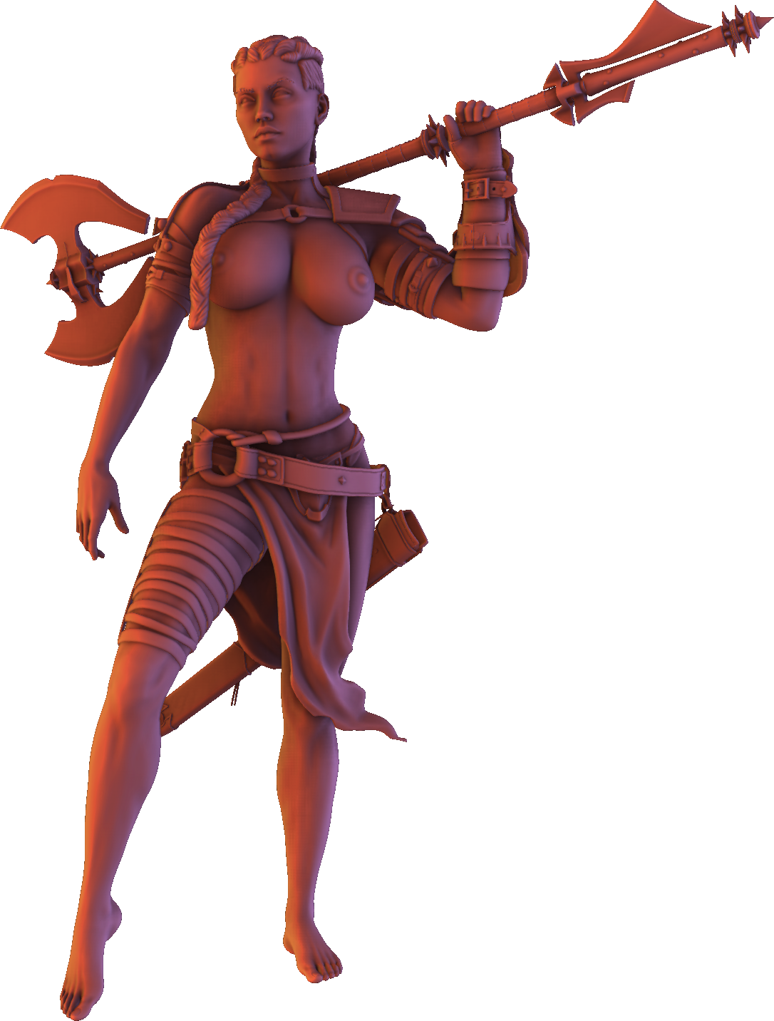 Alexa - Ragnarok’s Heroines - Helga - 75/120mm Pin Up/Figure/Model/Diorama