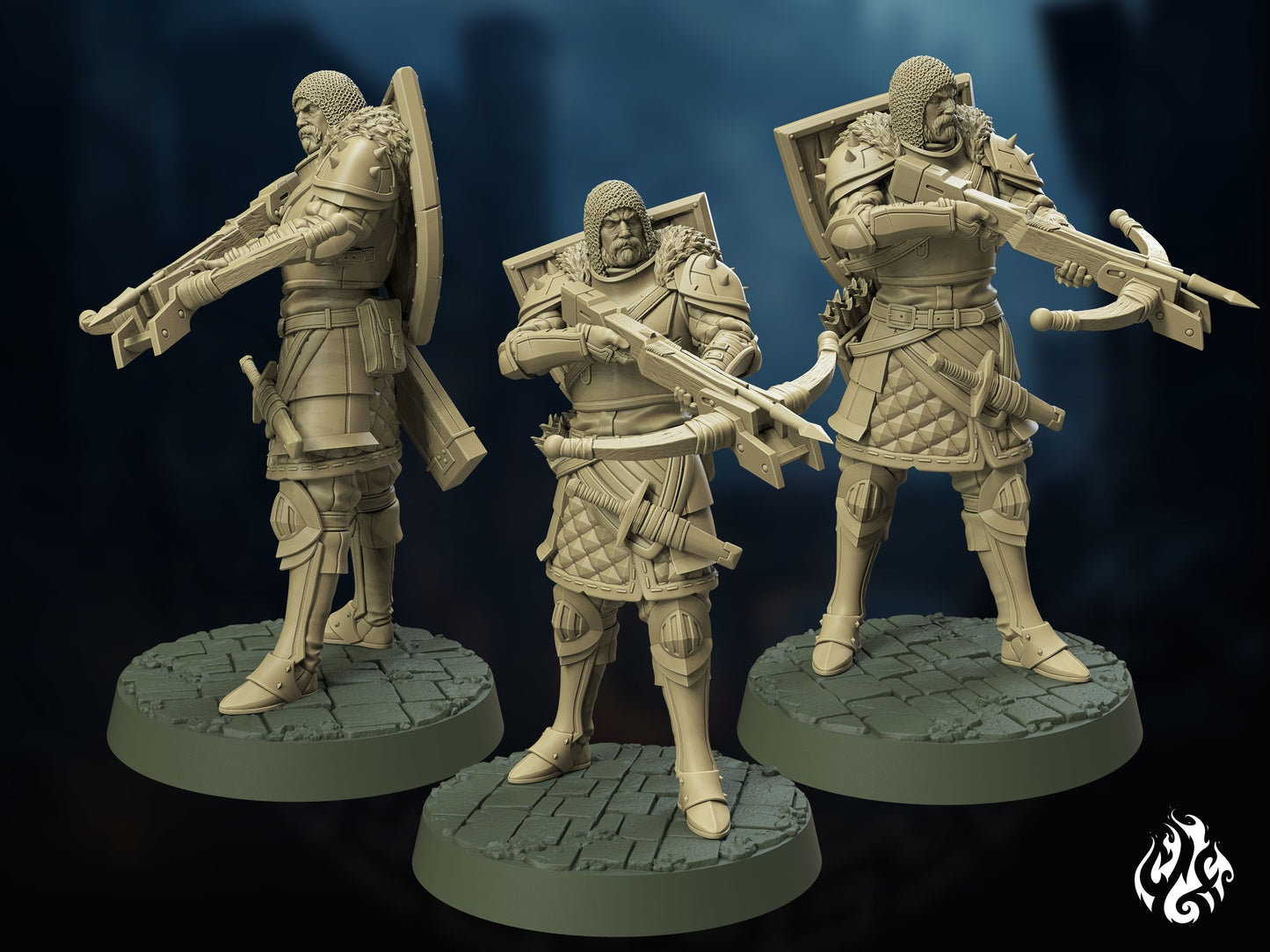 Crippled God Foundry - Human Guard - DnD/TTRPG Figure/Miniature