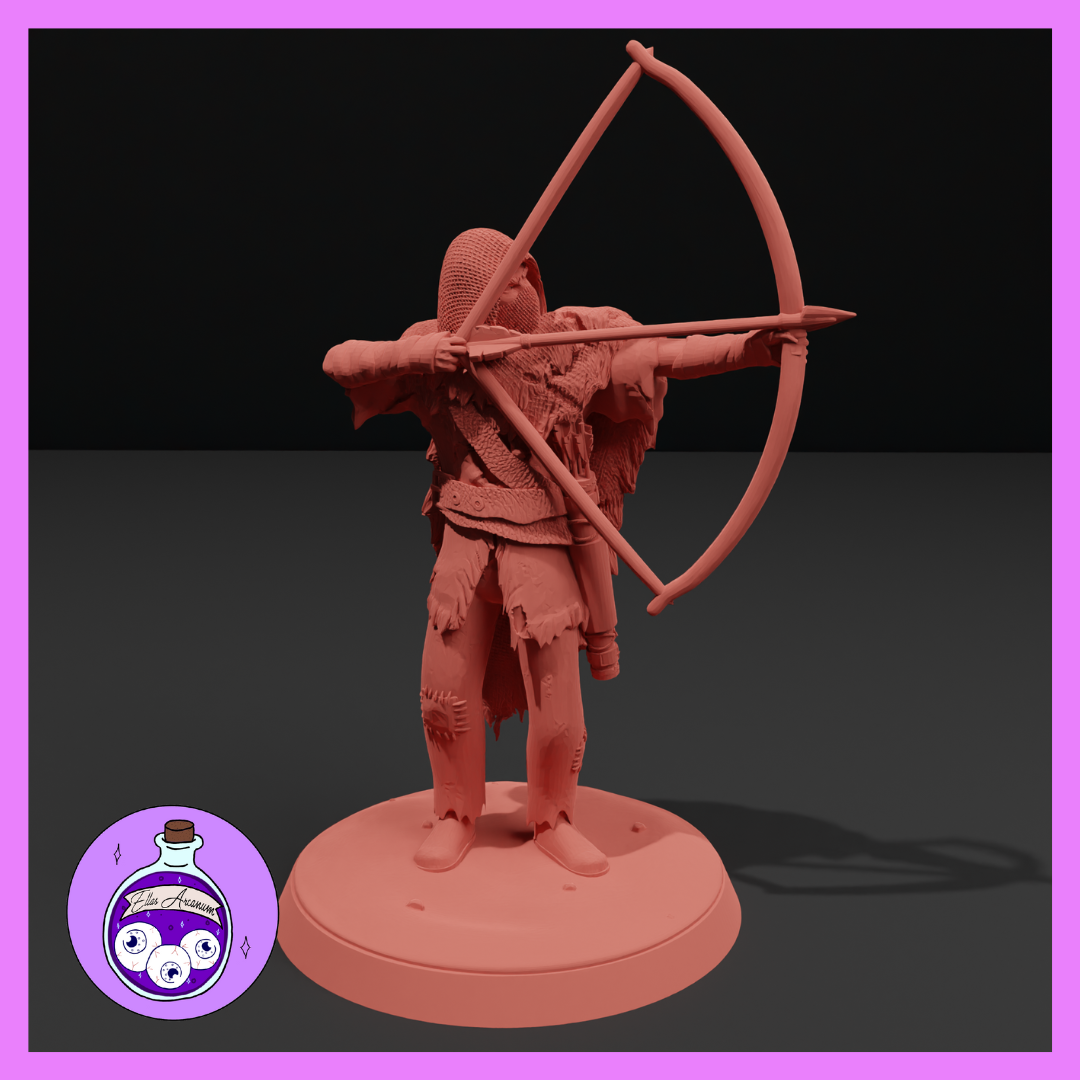 Ella's Arcanum - RPG Essentials #1 - Bandit Human Male - DnD/Pathfinder/TTRPG