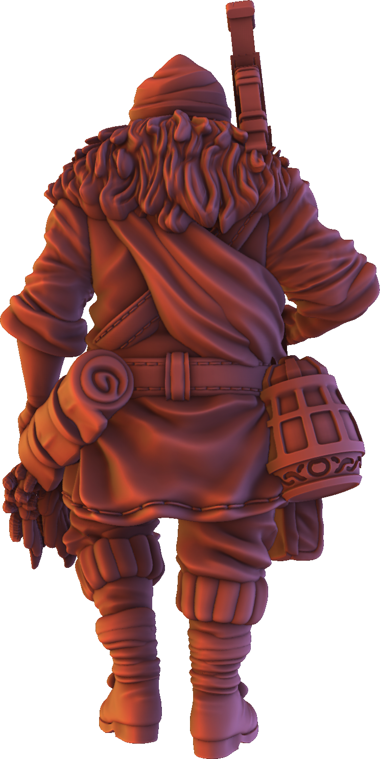 Forged Path - Willowbrook Village - Hunter #2 - DnD/TTRPG Figure/Miniature