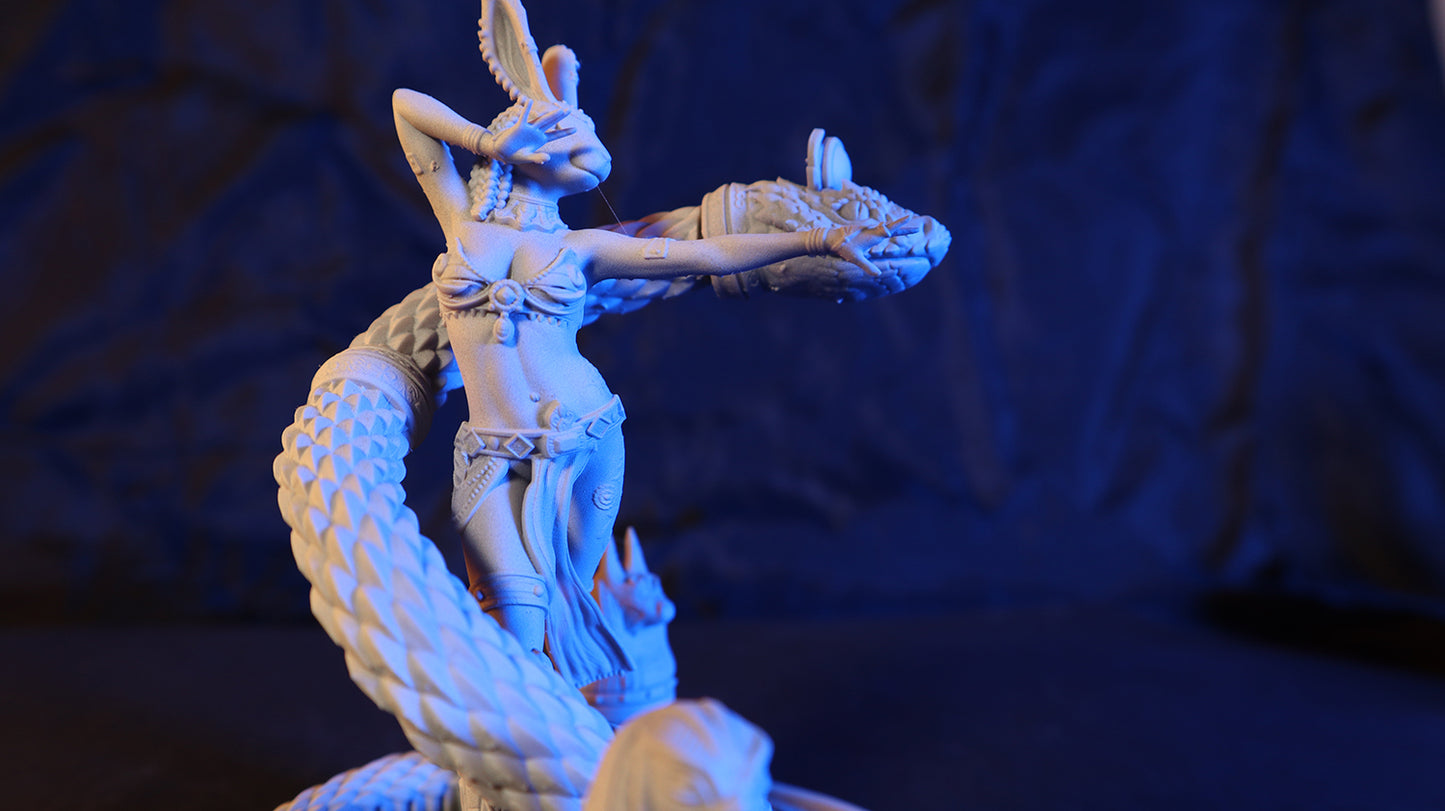 Mojibake - Lore of the Nile - Unut, Goddess of Fertility - 120mm Pin Up/Figure/Model/Diorama - Helios3DPrinting