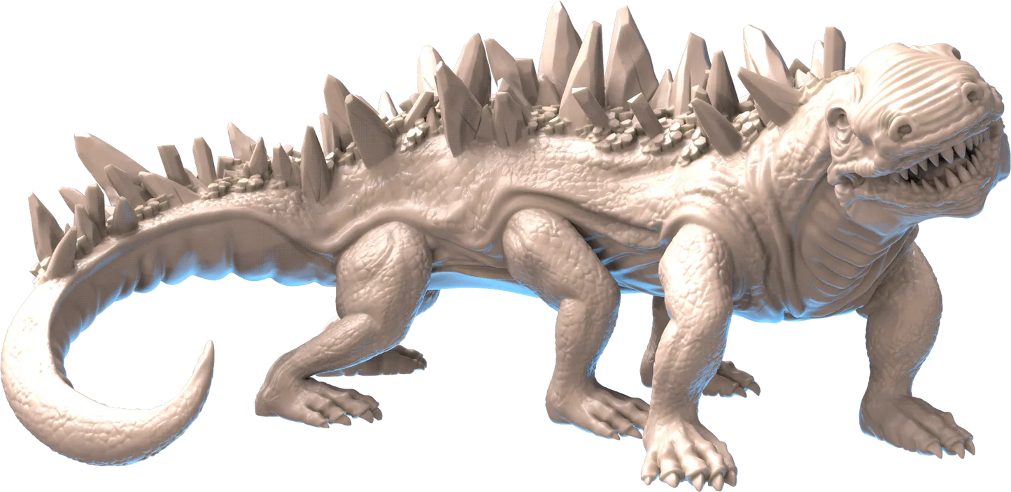 Sync Ratio - Shiverclaws - Ice Salamander #2 - DnD/TTRPG Figure/Miniature