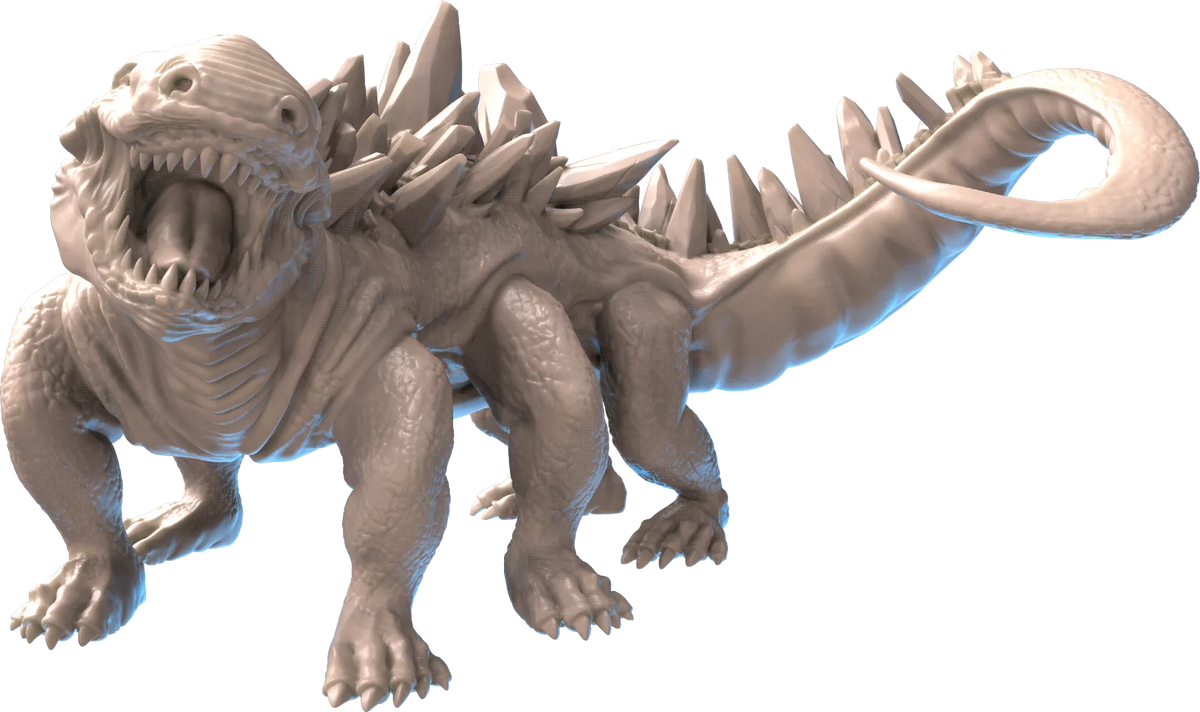 SRS Studios - Ice Salamander #2 - DnD/TTRPG/Roleplaying/Wargames