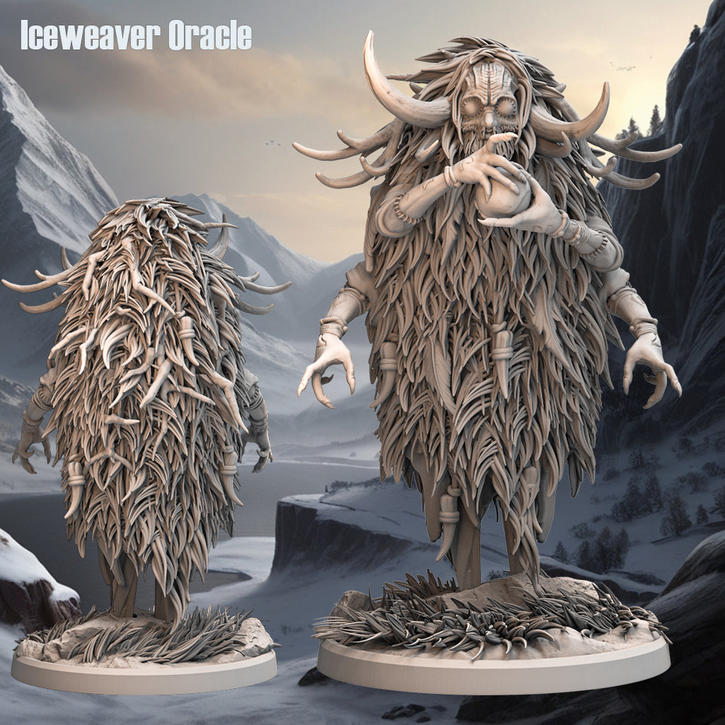 Monolith Arts - Arctic Tribes - Oracle - DnD/TTRPG Figure/Miniature