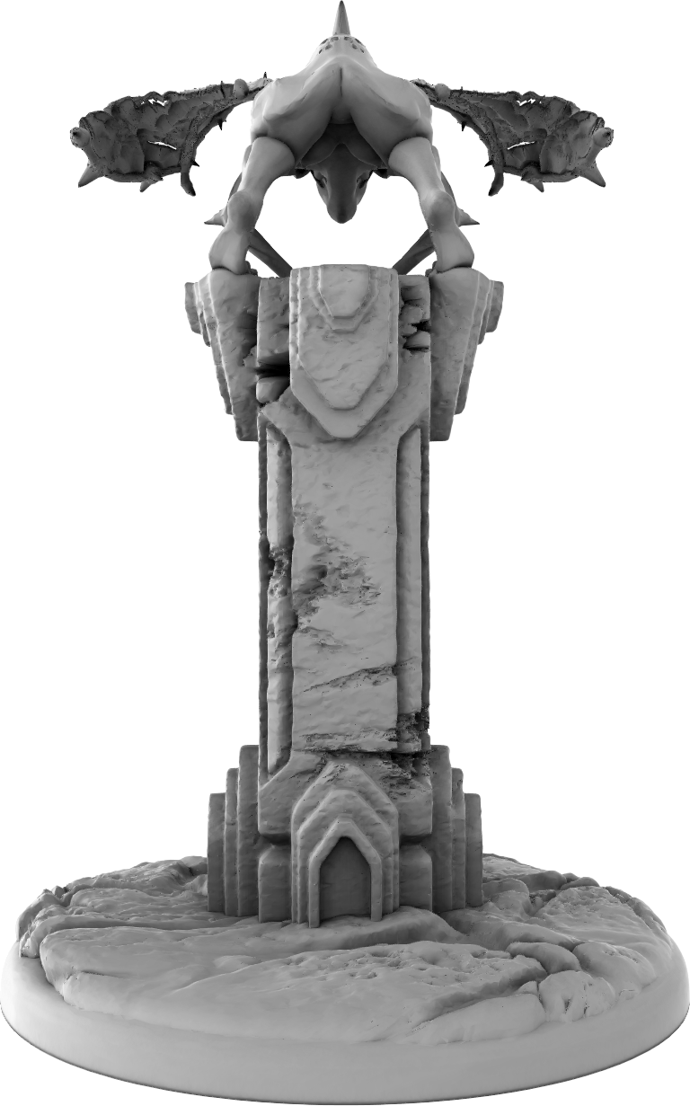 Thorns Forge - Minions of Hell - Imp #3 - DnD/Pathfinder/TTRPG Figure Mini Miniature - Helios3DPrinting