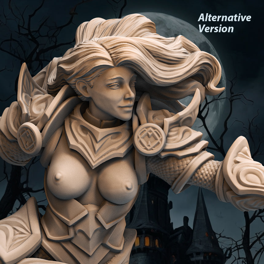 Print Fantasy - Heroes of Eldengaard 3 - Inetta - 75mm Pin Up/Figure/Model/Diorama