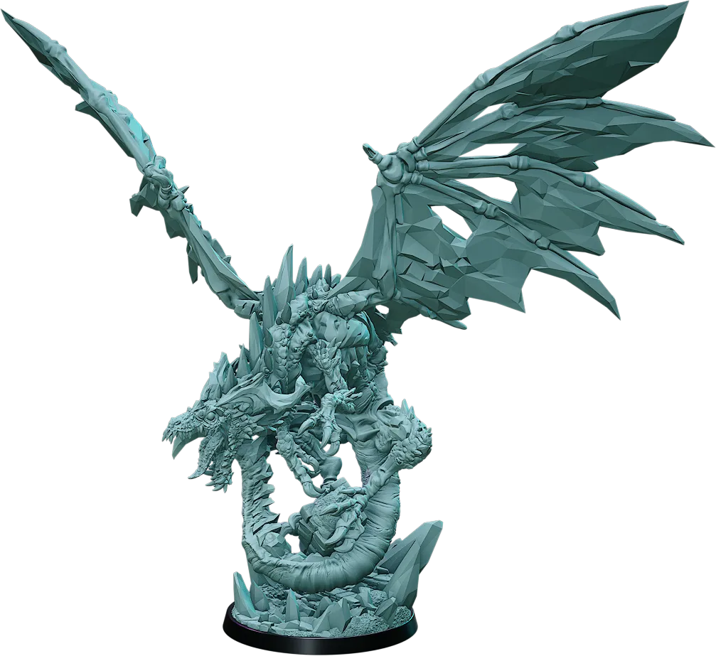 MEniatures - War of the Chromatic Dragons - Isdrekinn Dragon - DnD/TTRPG Figure/Miniature