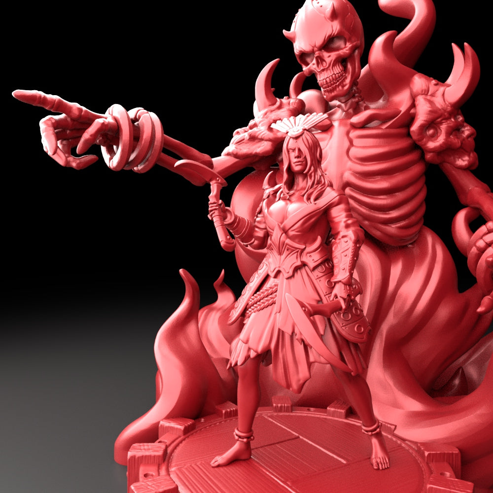 Brayan Nafarrate - Bestiary #5 - Izanami #2 - DnD/TTRPG Figure/Miniature