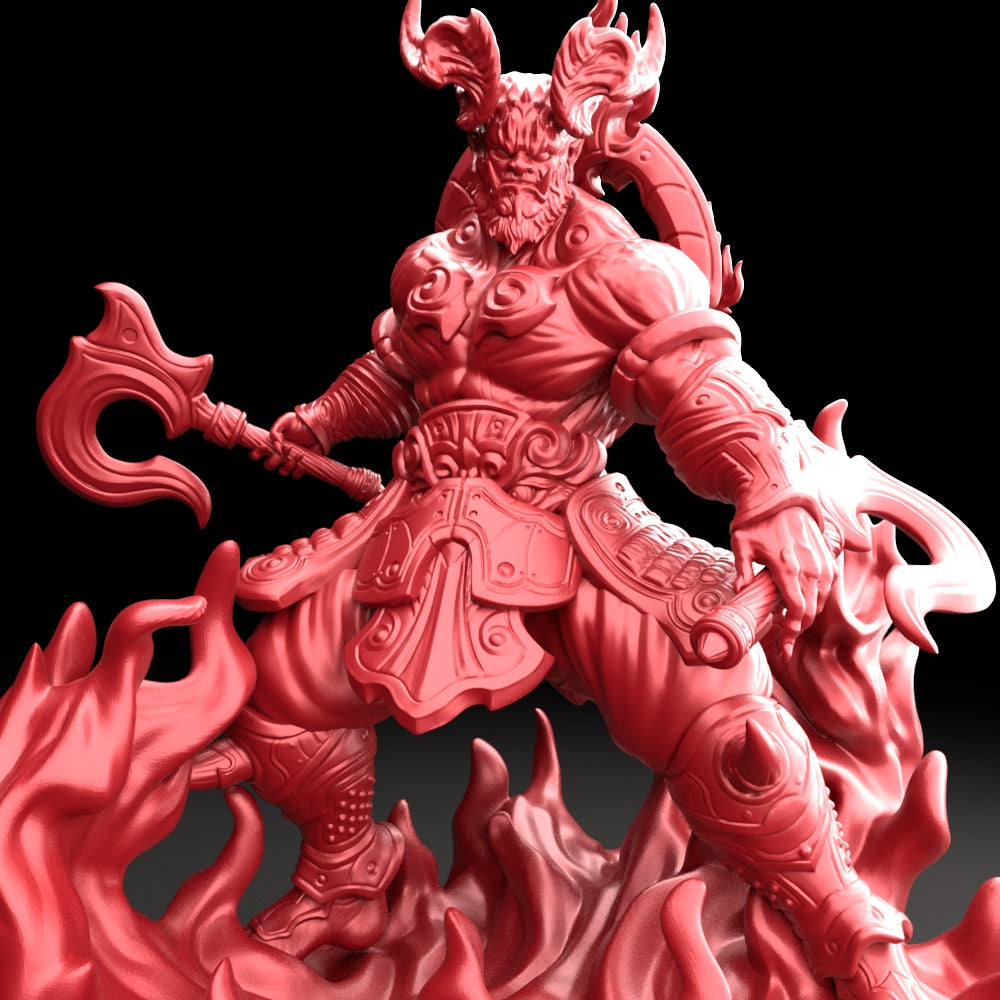 Brayan Nafarrate - Bestiary #5 - Kagutsuchi #2 - DnD/TTRPG Figure/Miniature