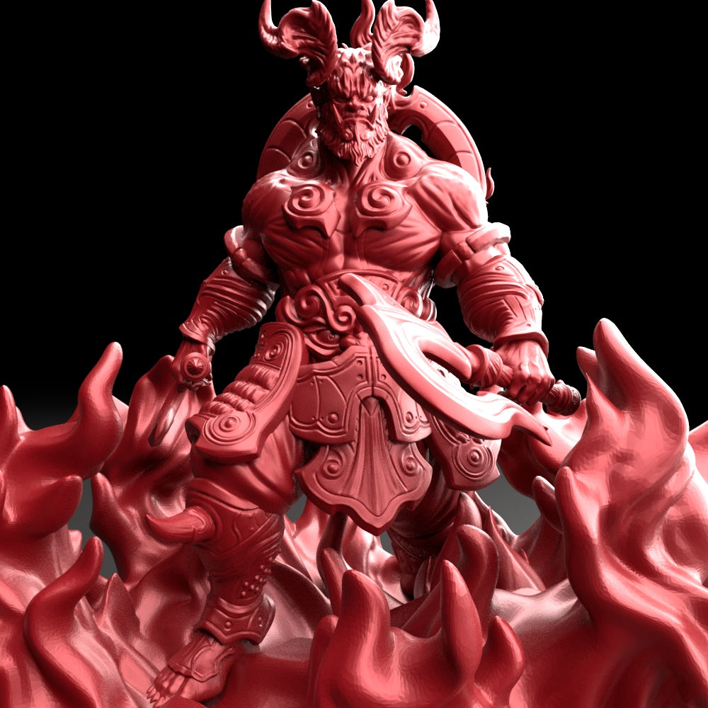 Brayan Nafarrate - Bestiary #5 - Kagutsuchi #3 - DnD/TTRPG Figure/Miniature