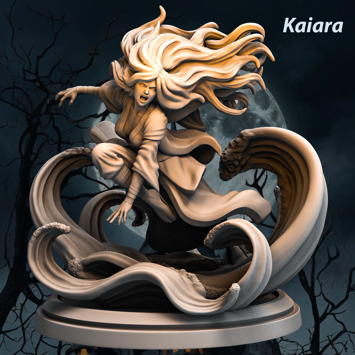 Print Fantasy - Heroes of Eldengaard 4 - Kaiara - 75mm Pin Up/Figure/Model/Diorama