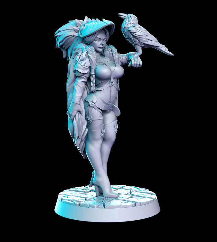 RN Estudio - Dragon Knights - Amazon Assassin - DnD/TTRPG Figure/Miniature