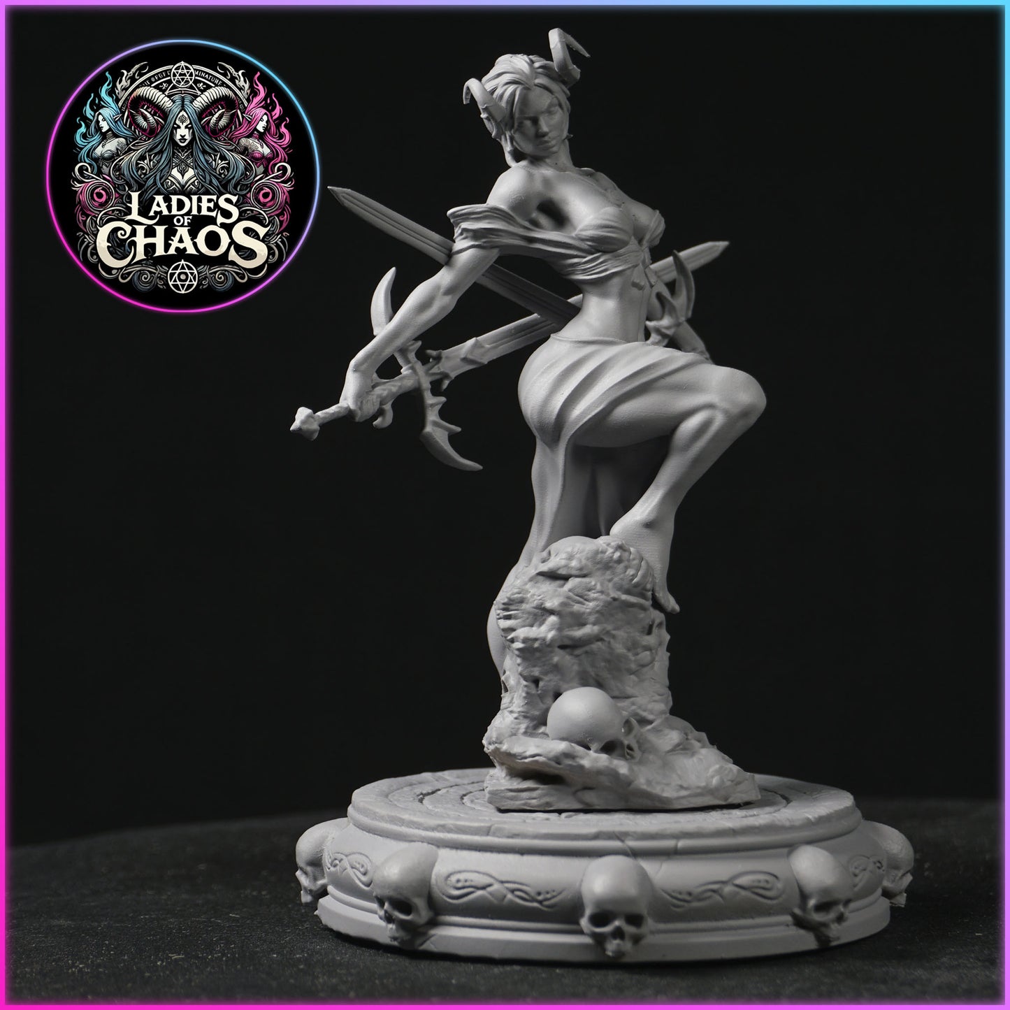 Gilmore Studio - Ladies of Chaos #3 - Kareen - 75mm Pin Up/Figure/Model/Diorama