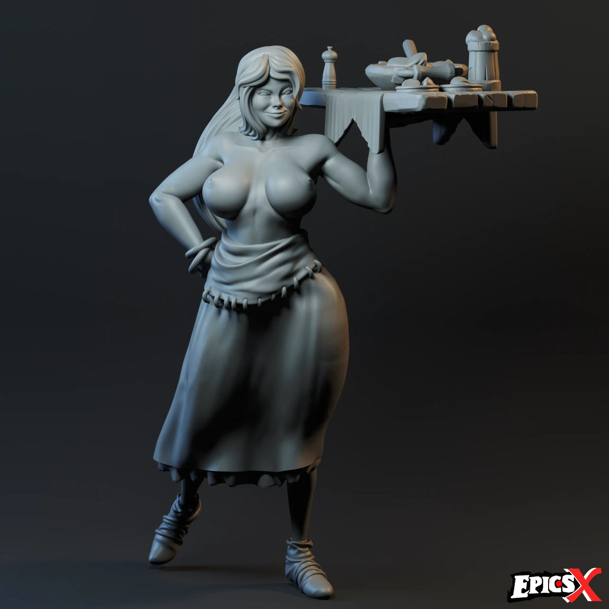 Suzanne Robson - Epic Elegance - Inn Keeper - 75mm Pin Up/Figure/Model/Diorama