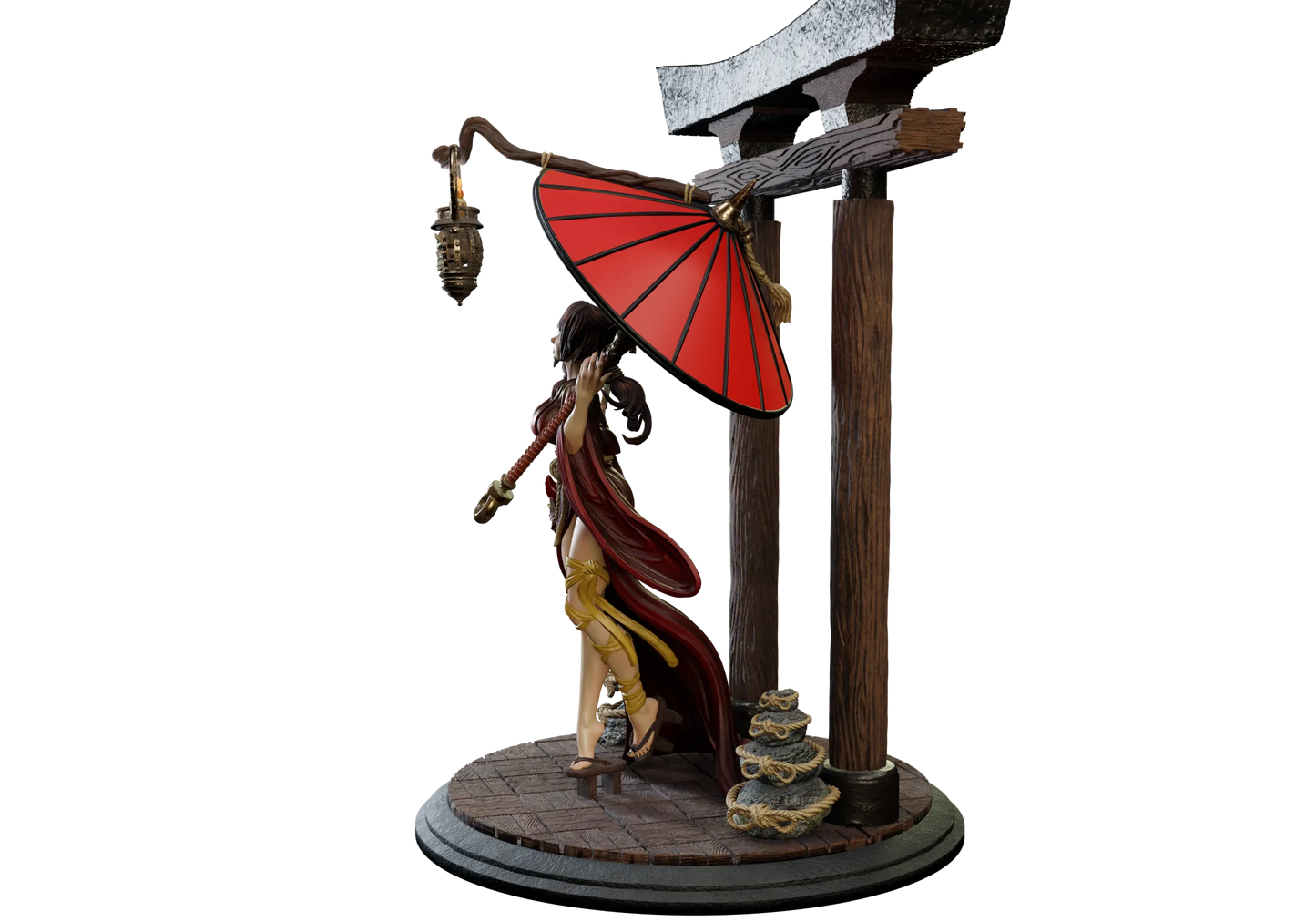 Alain Viesca - Kitsune (Lure) - 75/120mm Pin Up/Figure/Model/Diorama