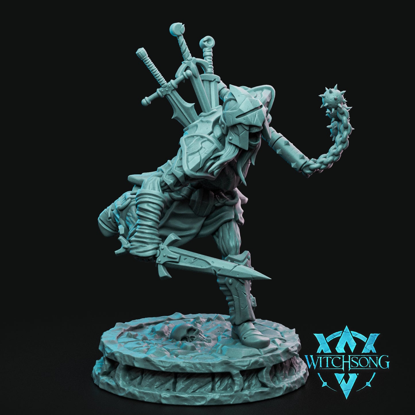 Witchsong Miniatures - Knight Horrors - Soldiers of the Departed - 6 Poses - DnD/TTRPG Figure/Miniature