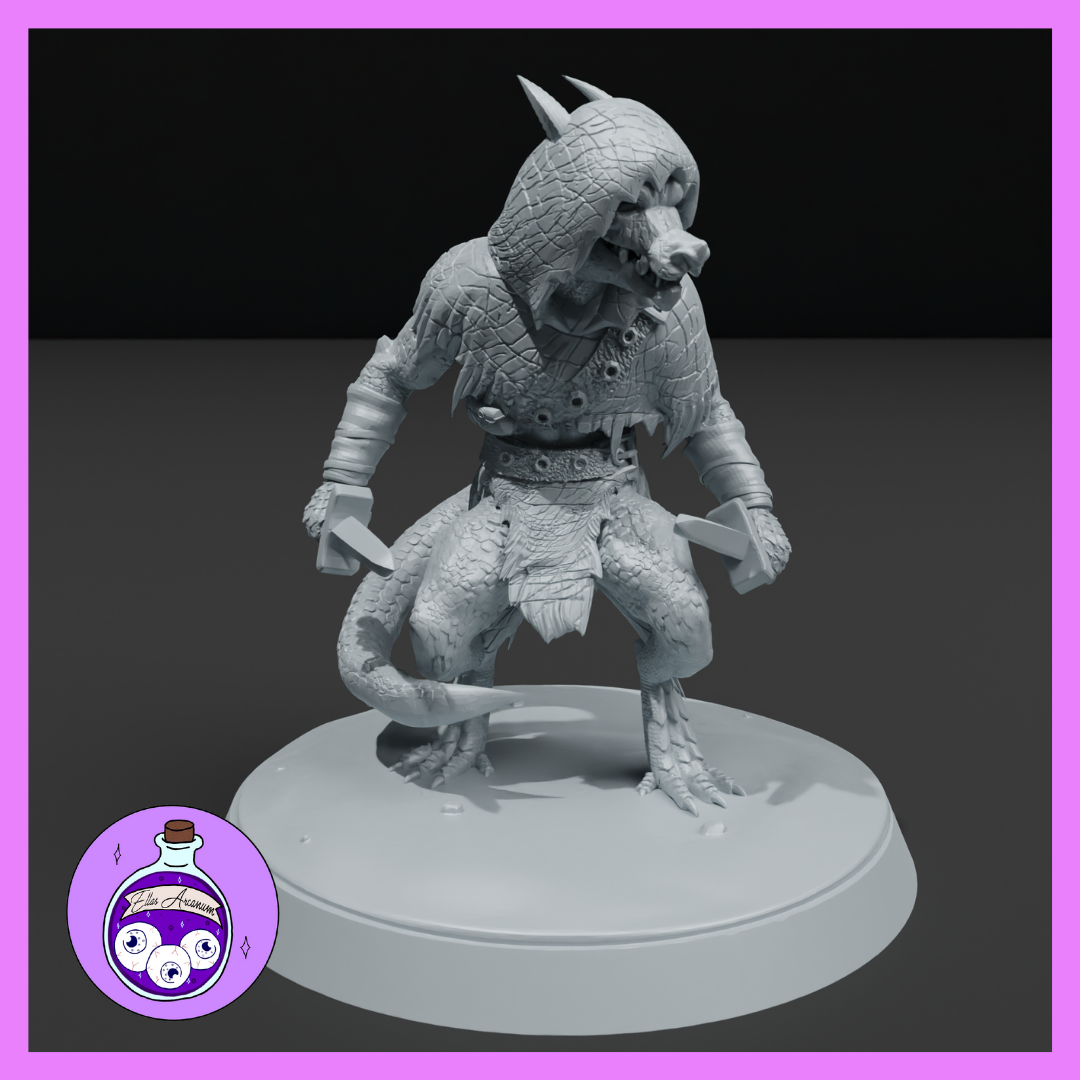 Ella's Arcanum - RPG Essentials #2 - Kobold Thief - DnD/Pathfinder/TTRPG