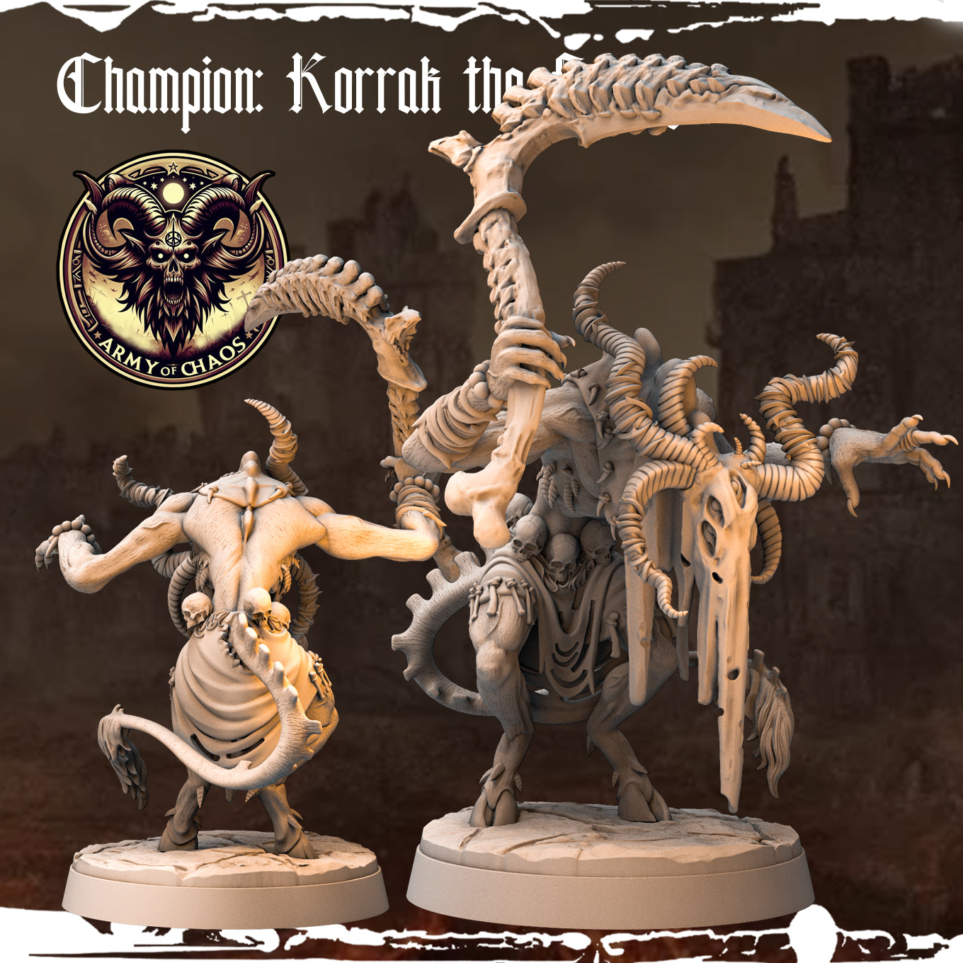 Monolith Arts - Beasts - Korrak the Ravager - DnD/TTRPG Figure/Miniature