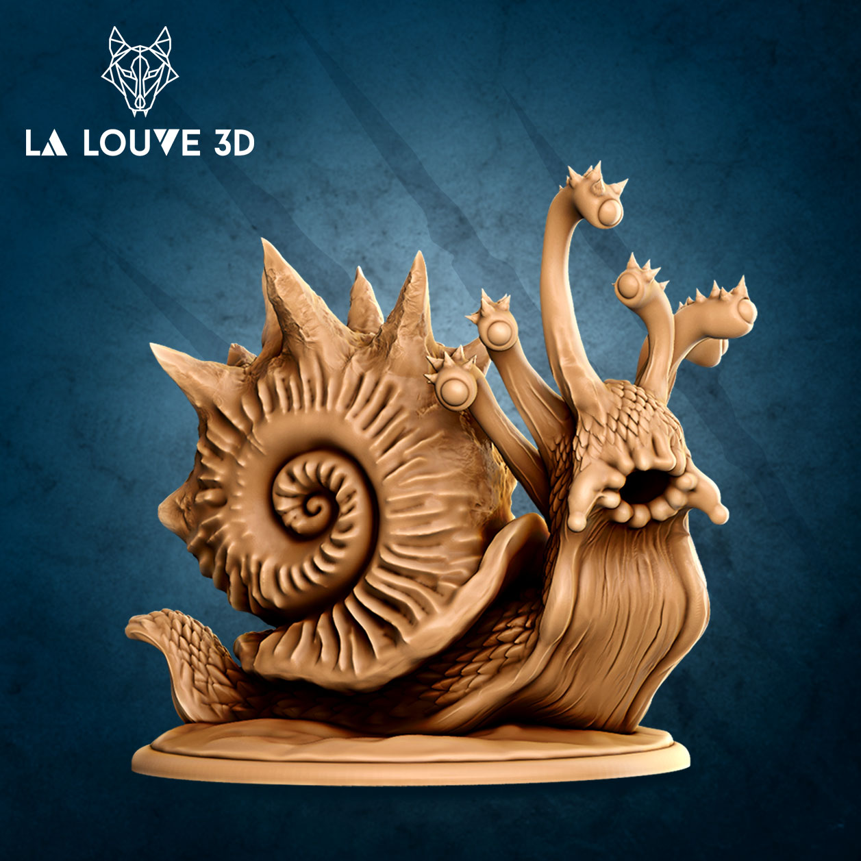 La Louve - Dangerous Monsters #1 - Flail Snail - DnD/TTRPG Figure/Miniature