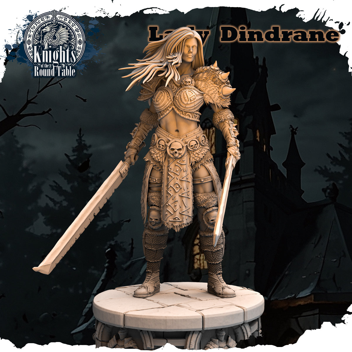 Haito - Round Table #2 - Lady Dindrane - 150mm Pin Up/Figure/Model/Diorama