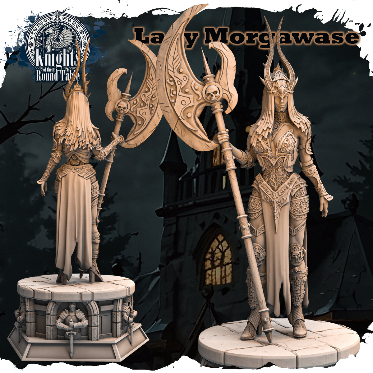 Haito - Round Table #2 - Lady Morgawase - 150mm Pin Up/Figure/Model/Diorama