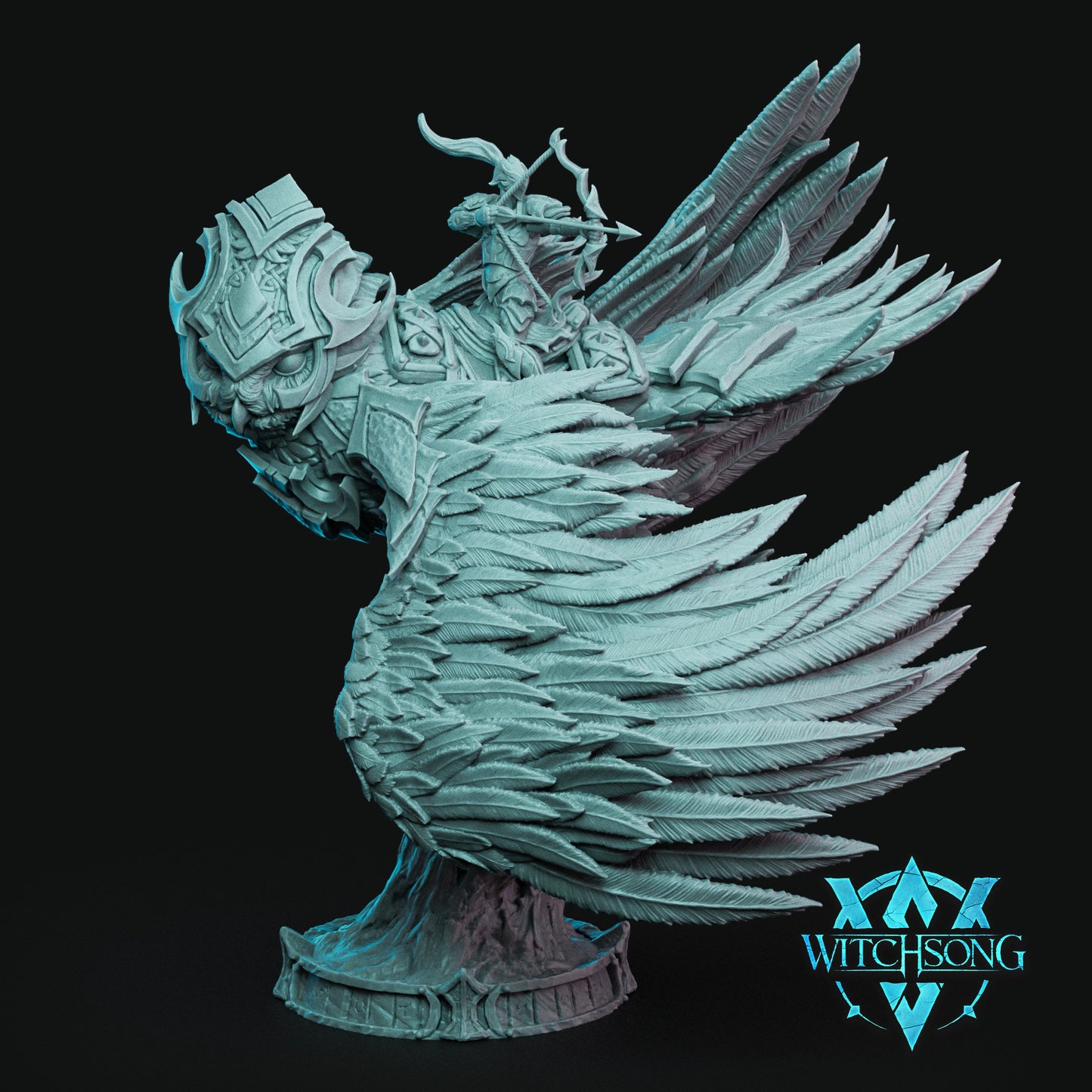 Witchsong Miniatures - Owlgod Parliament - Wingsworn Acolytes - 3 Poses - DnD/TTRPG Figure/Miniature