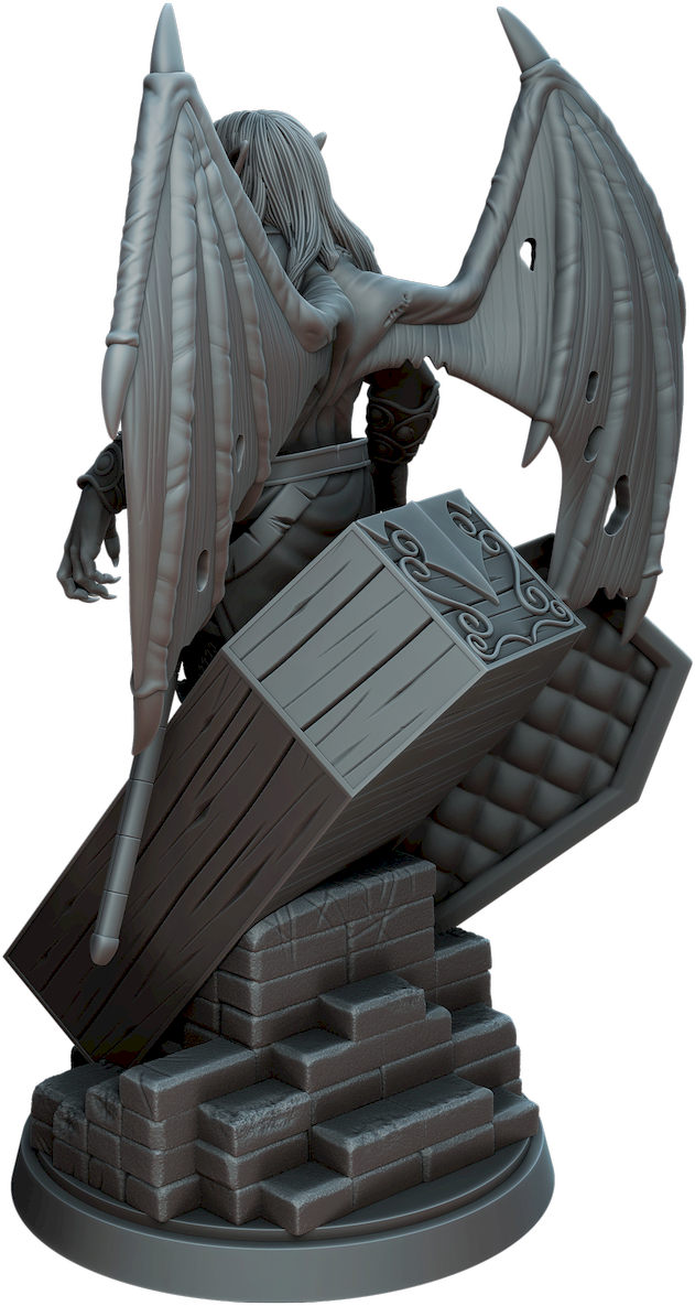Vortex Studios - Vampires - Vladimir von Krovzovich True Form - DnD/TTRPG Figure/Miniature