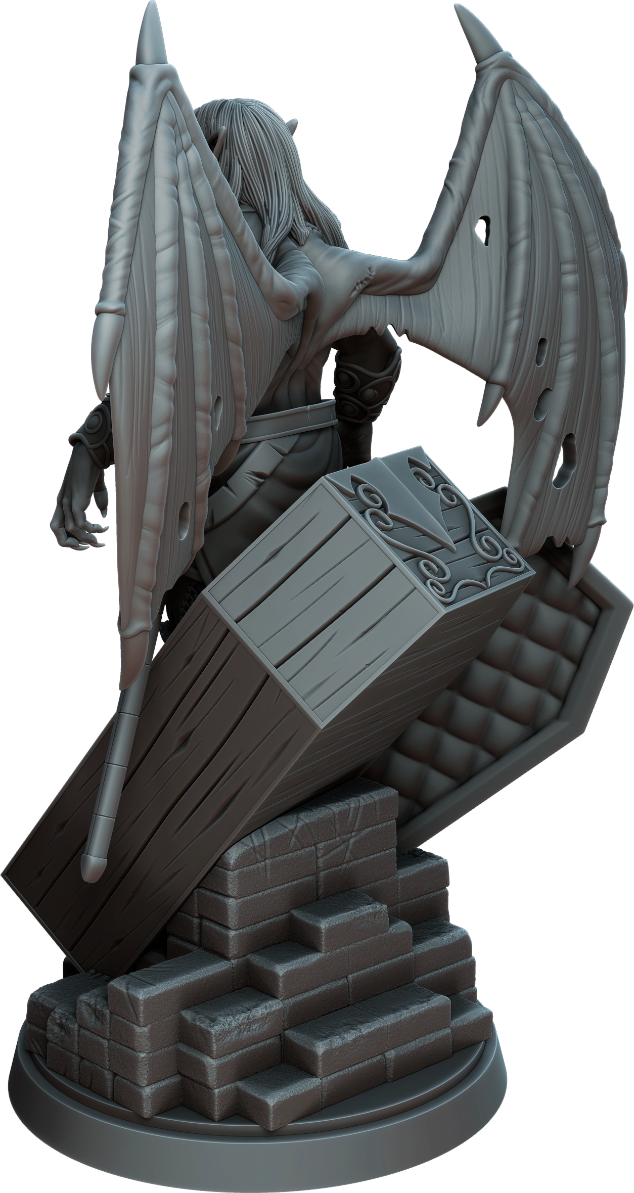 Vortex Studios - Vampires - Vladimir von Krovzovich True Form - DnD/TTRPG Figure/Miniature