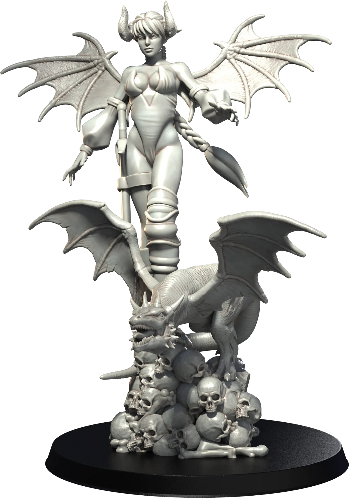 3D IPStudios - Female Warriors #1 - Morgathra - 75mm Pin Up/Figure/Model/Diorama