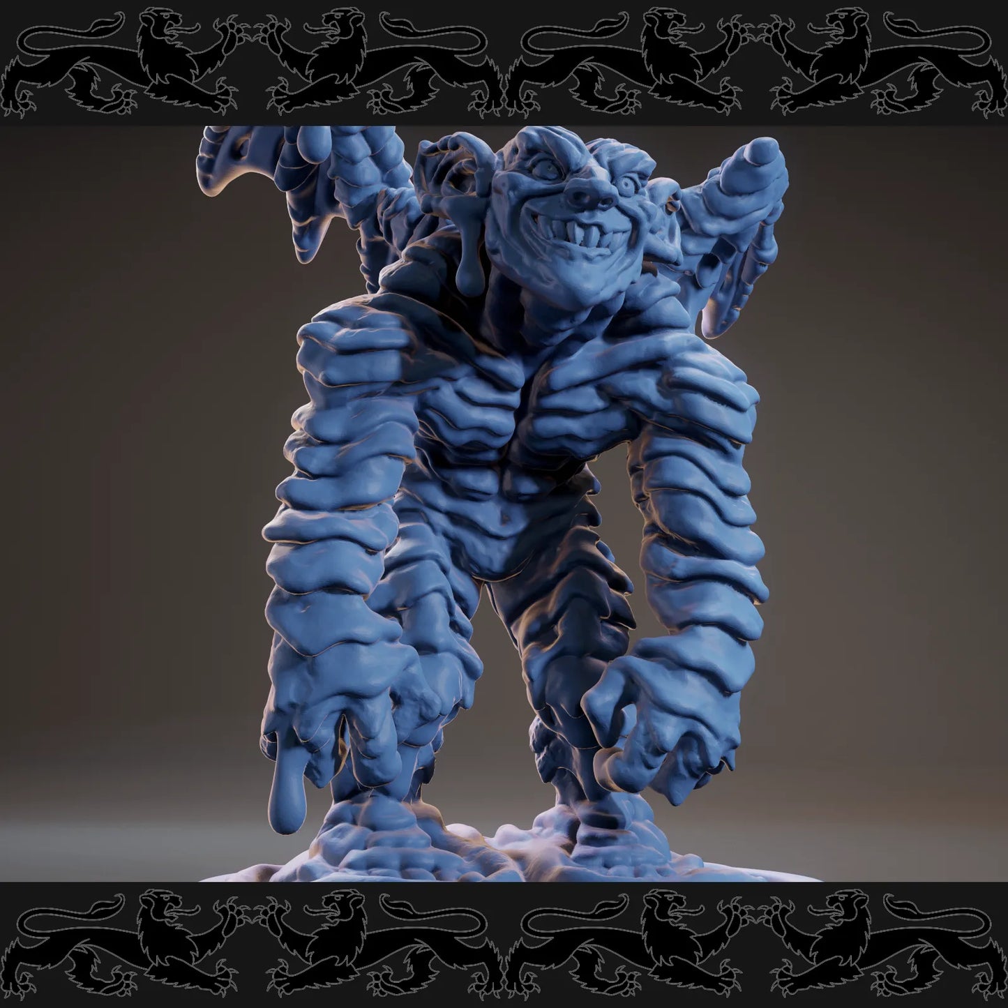Brayan Nafarrate - Bestiary #3 - Mud Mephit - DnD/TTRPG Figure/Miniature