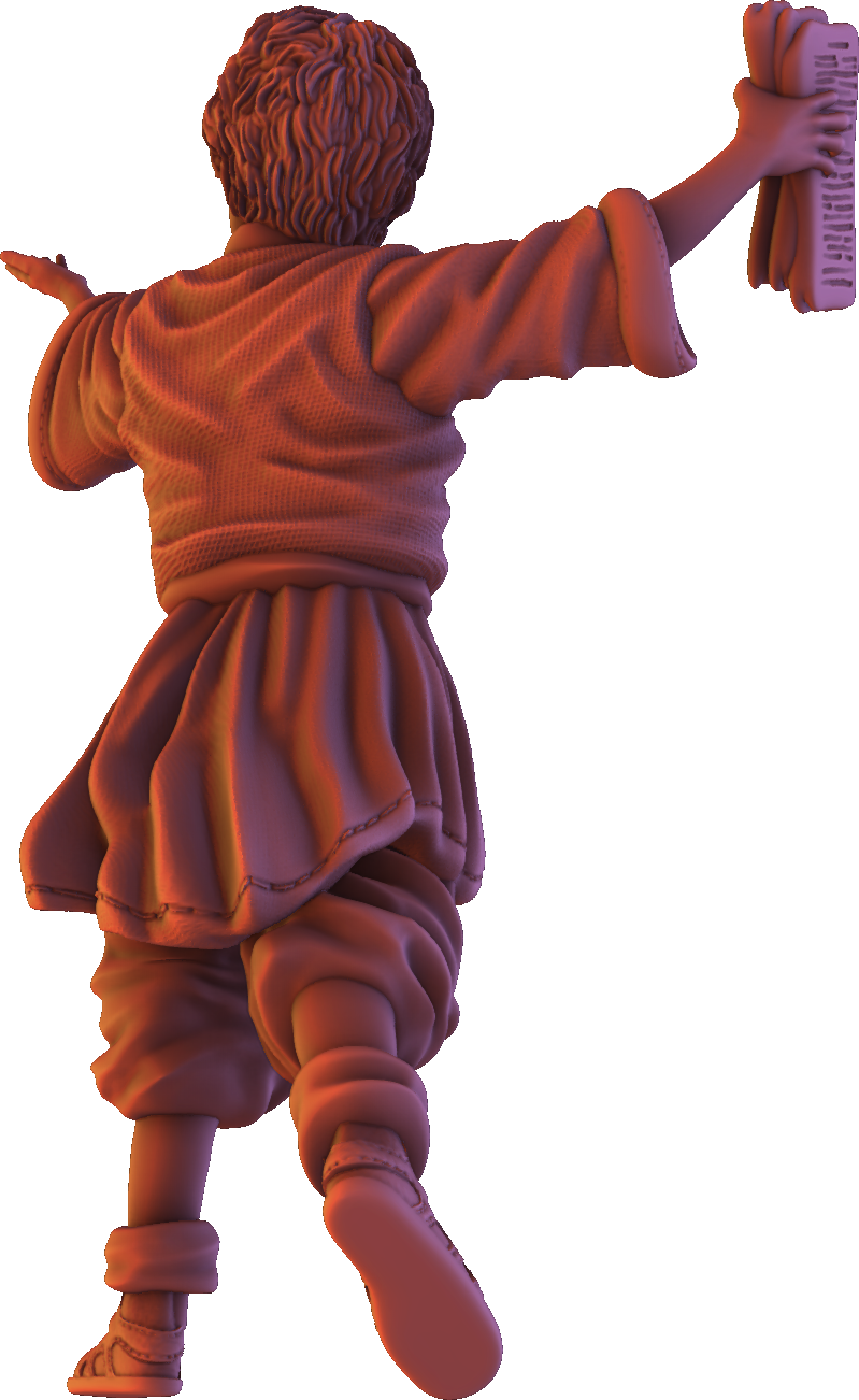 Forged Path - Willowbrook Underworld - Newsboy - DnD/TTRPG Figure/Miniature