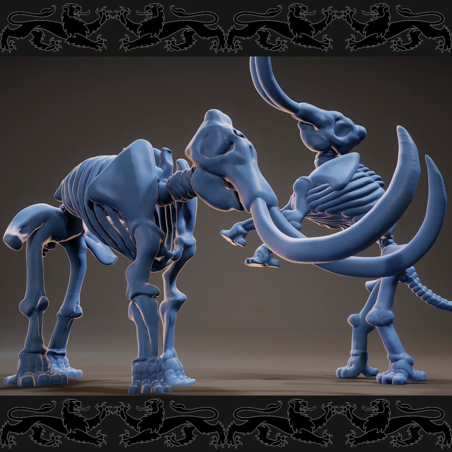 Brayan Nafarrate - Bestiary #3 - Mammoth Skeleton - DnD/TTRPG Figure/Miniature
