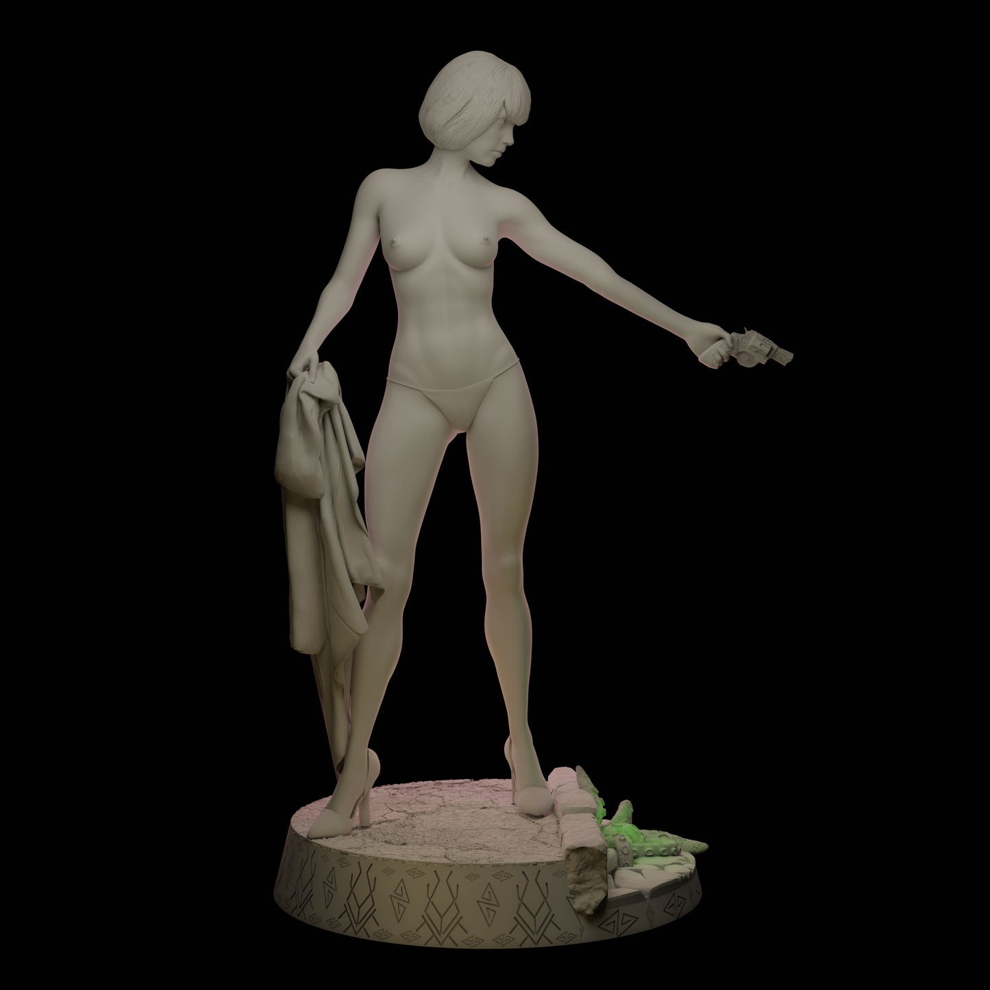 Cthulhu Girls - Secrets of the Welford Hall - Martha Rosebourne - 32/75mm DnD/TTRPG Figure/Miniature - Helios3DPrinting