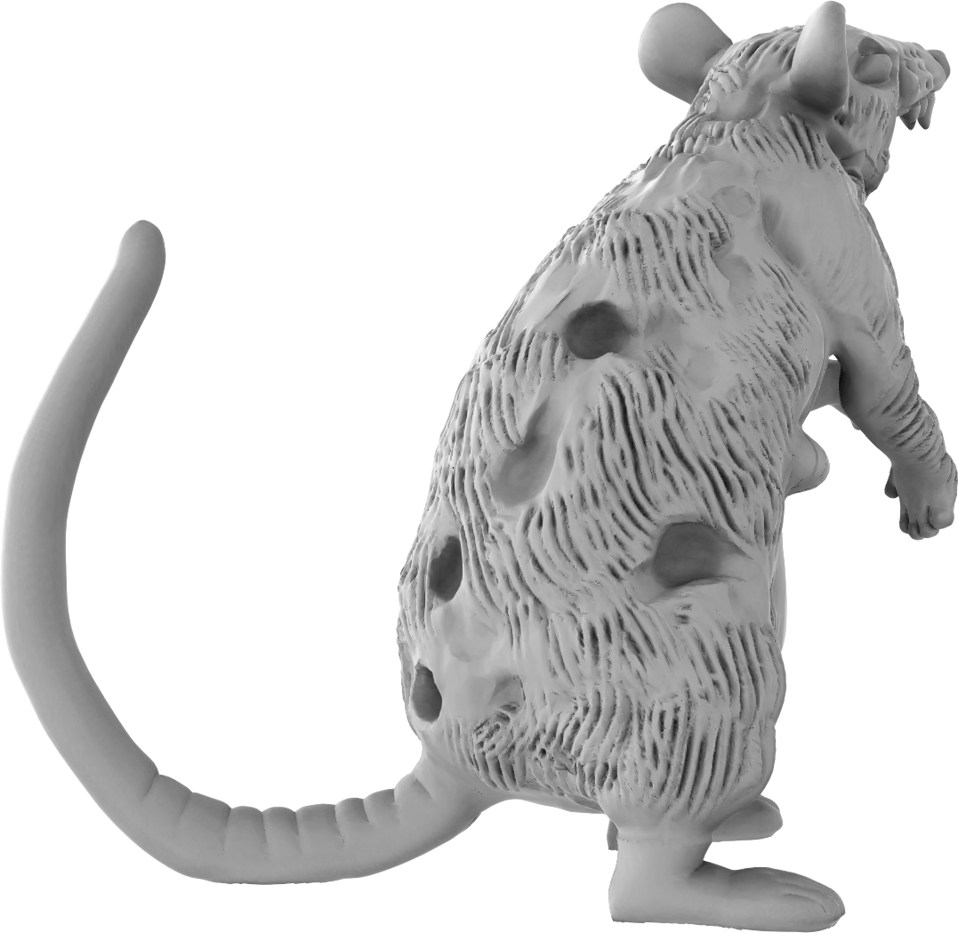 Medusa Miniatures - Villians - Familiar Rat - DnD/TTRPG/Roleplaying/Wargames