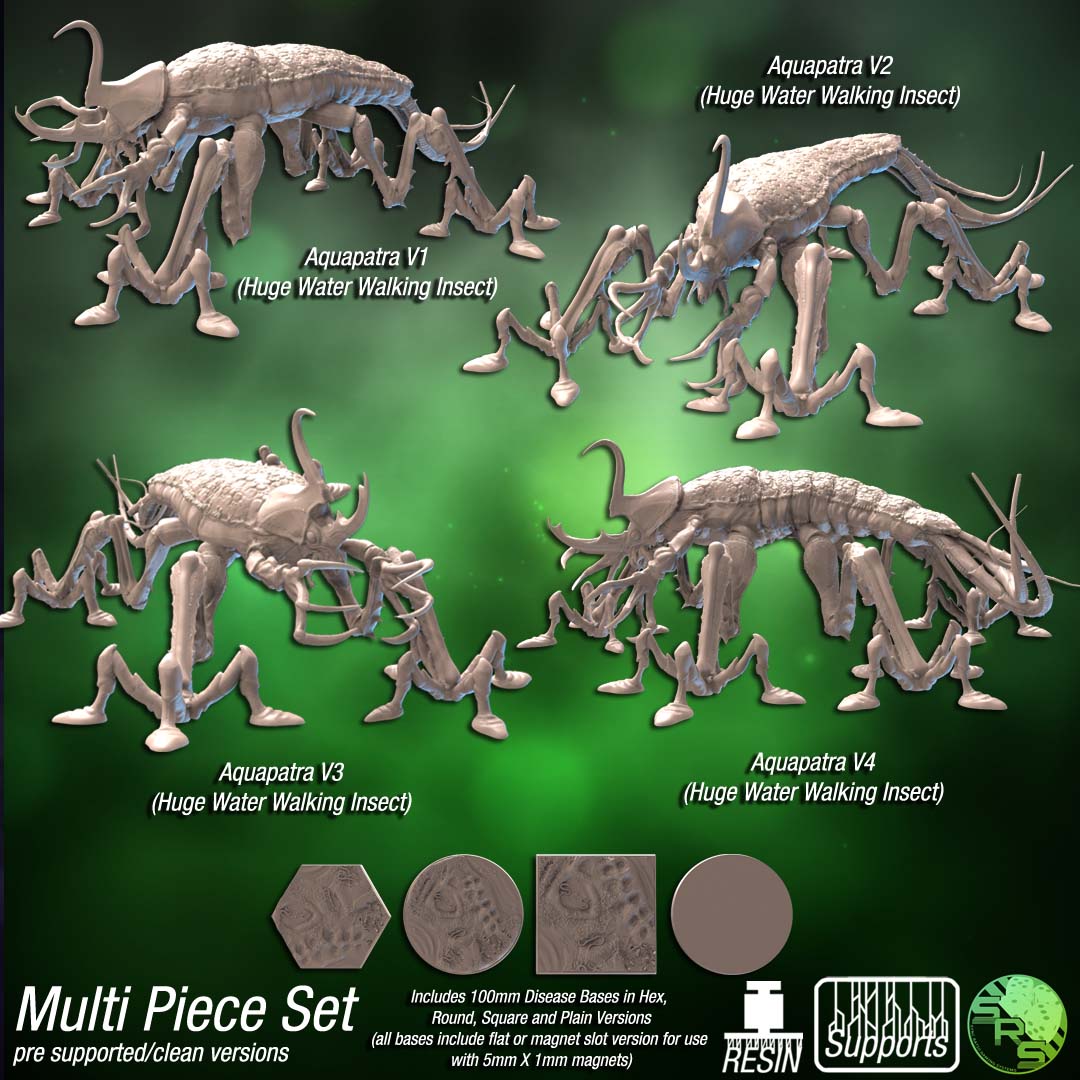 Sync Ratio - Mire Minions - Aquapatra - DnD/TTRPG Figure/Miniature