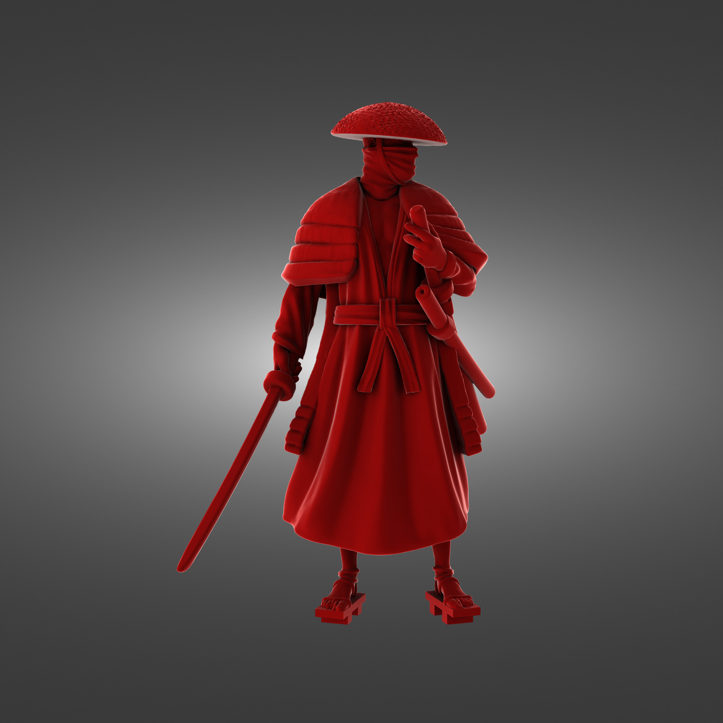 YourNeighborKnight - Bushido 2 - Samurai - DnD/TTRPG Figure/Miniature