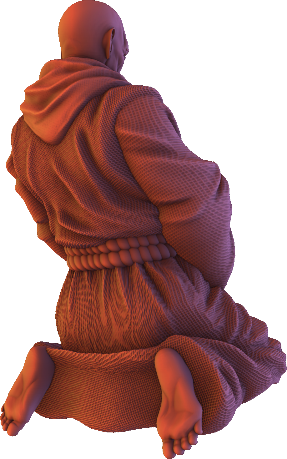 Forged Path - Willowbrook Village - Monk - DnD/TTRPG Figure/Miniature