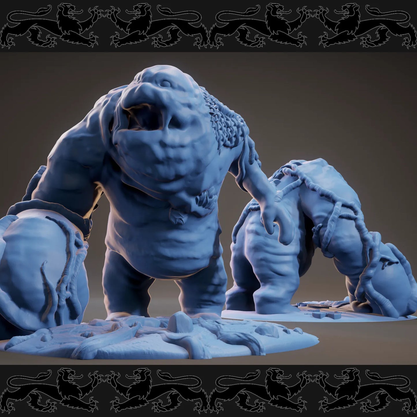 Brayan Nafarrate - Bestiary #3 - Mud Elemental - DnD/TTRPG Figure/Miniature